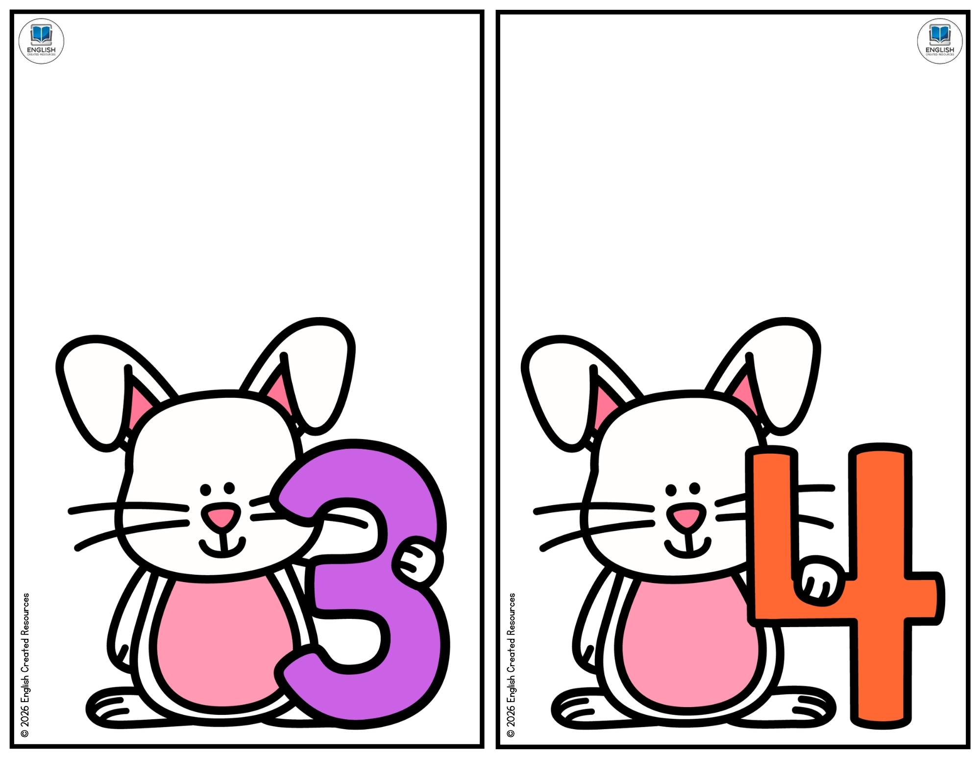 Easter Carrot Number Sense Center – English Created Resources