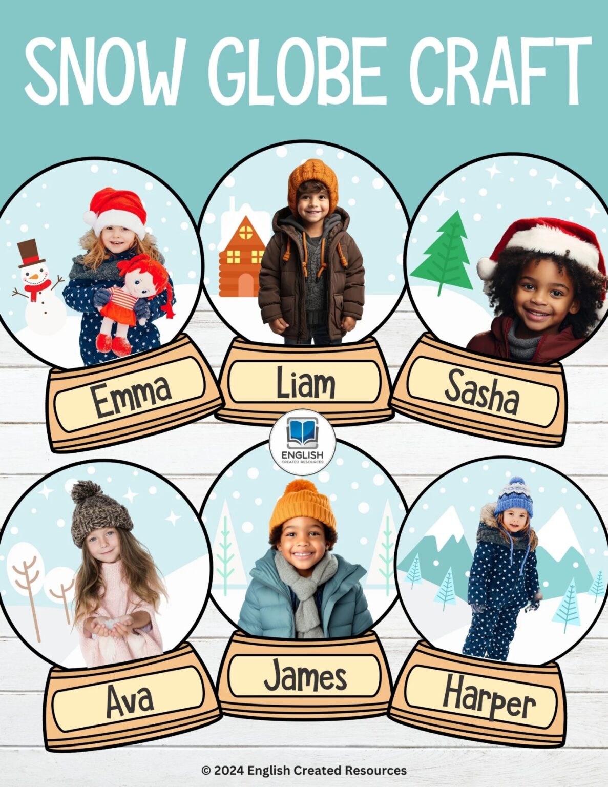 Snow Worldcraft Snow Globe Craft – English Created Resources
