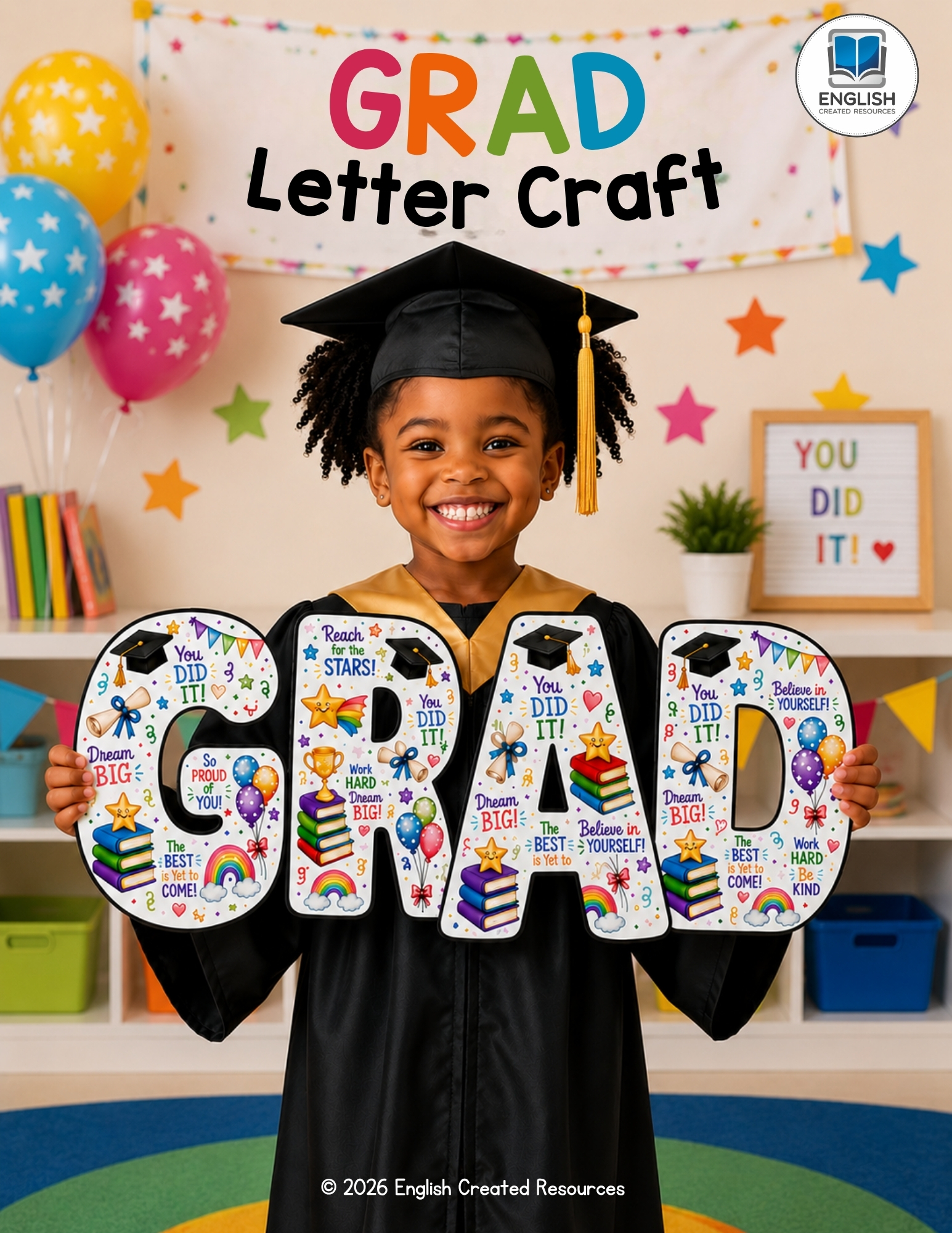 Grad Letter Craft – English Created Resources